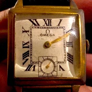 Vintage omega mechanical watch